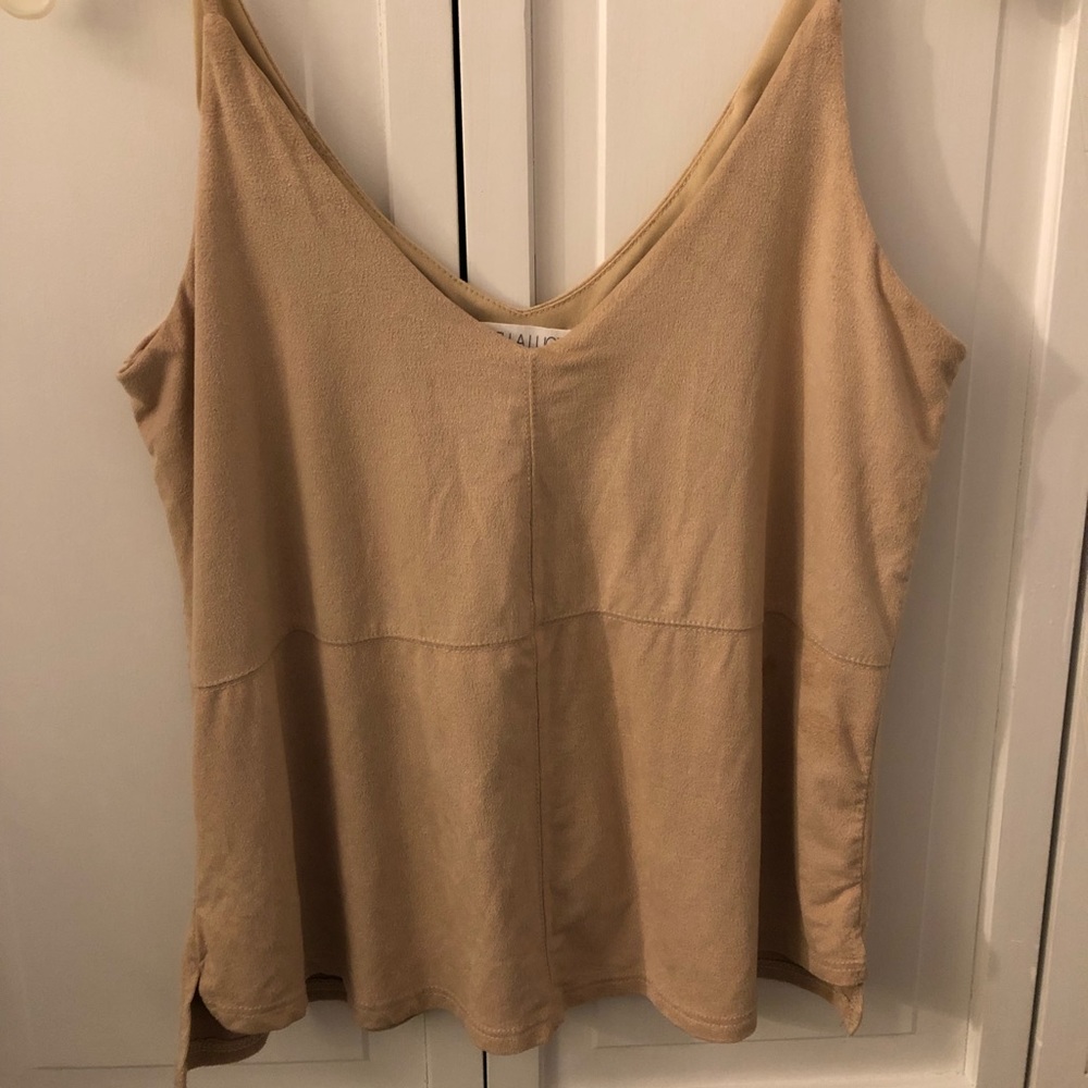 Tan tank top